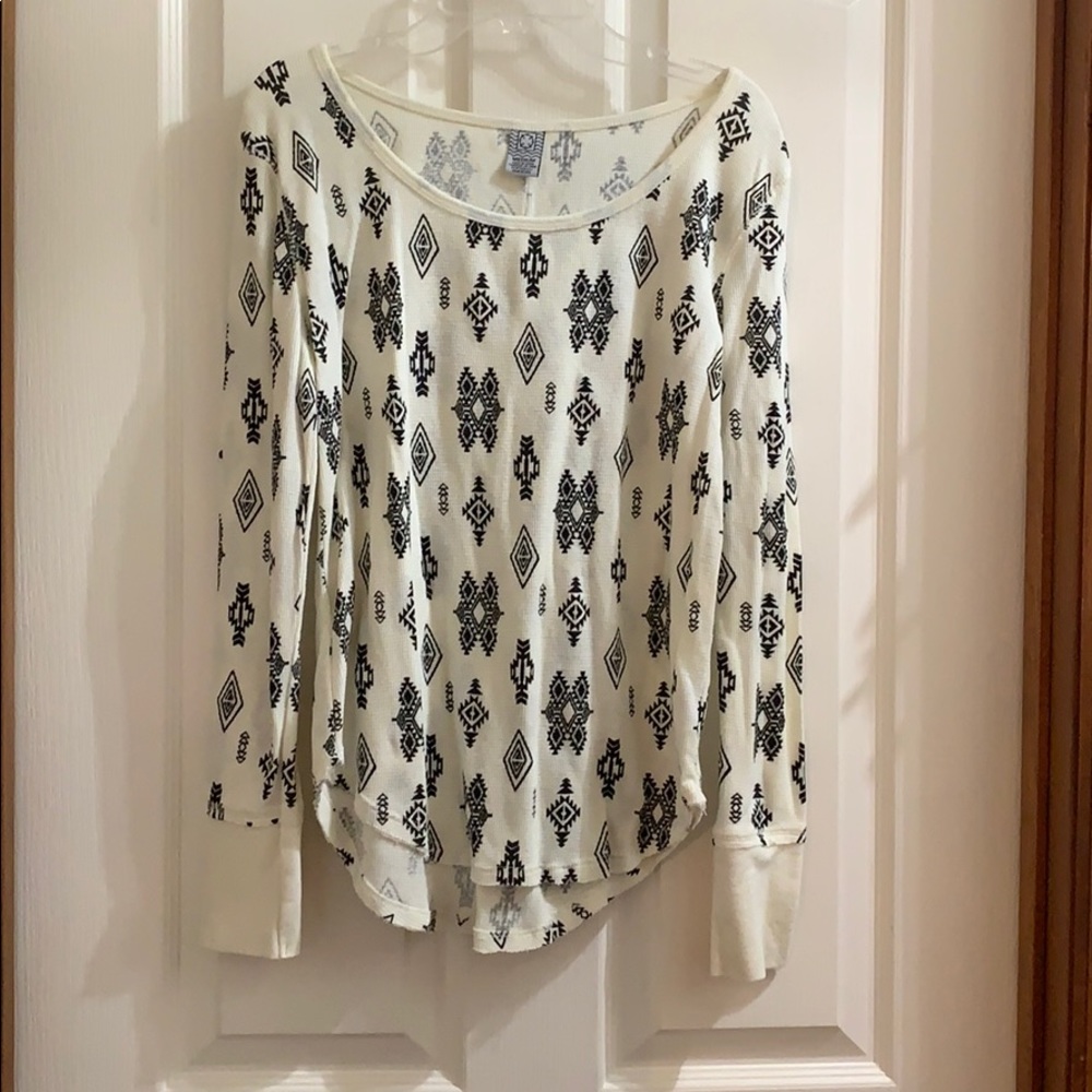 Empire Patterned Long Sleeve